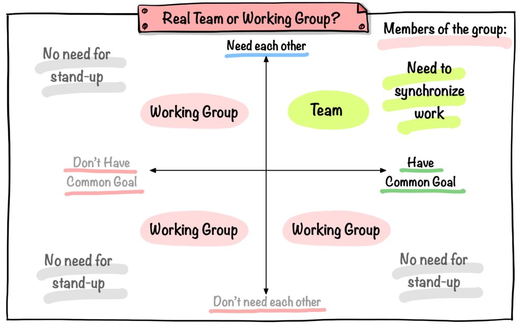 Real team or working group
